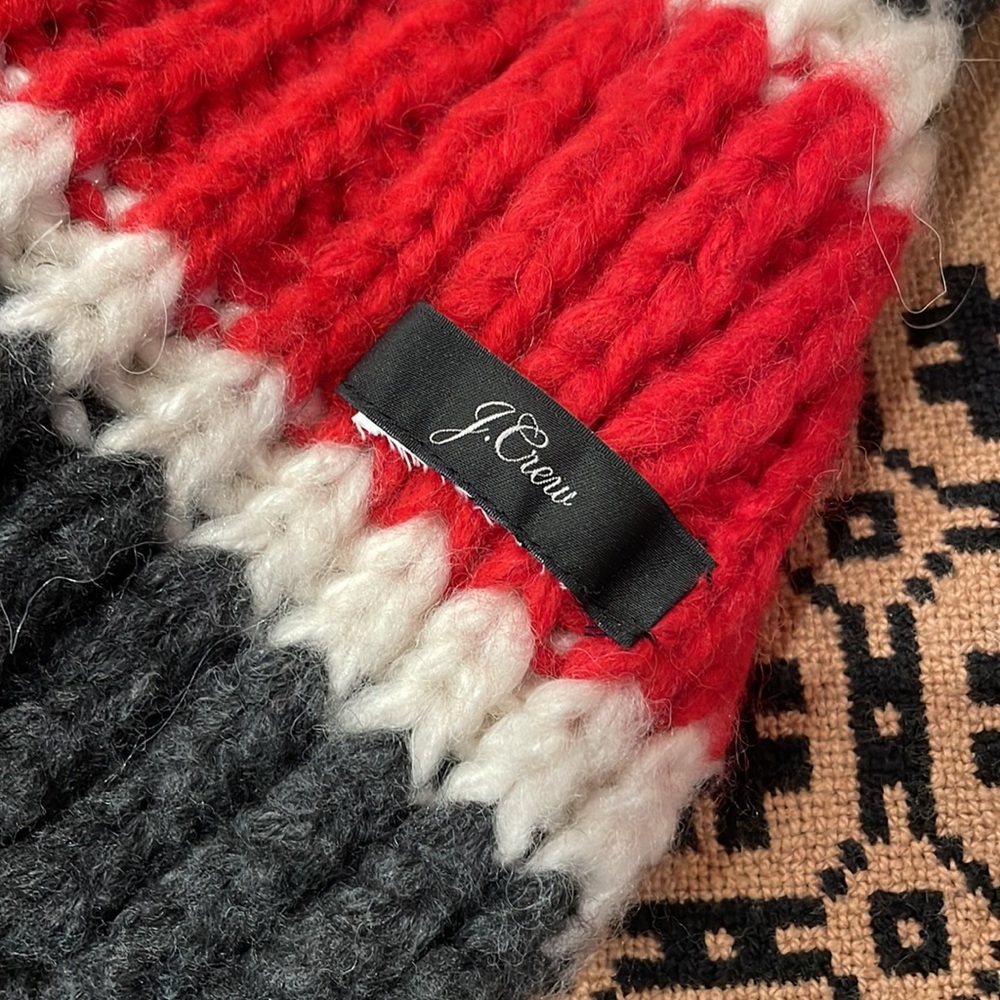 J. Crew Matching Knit Scarf and Hat - Picture 5 of 5